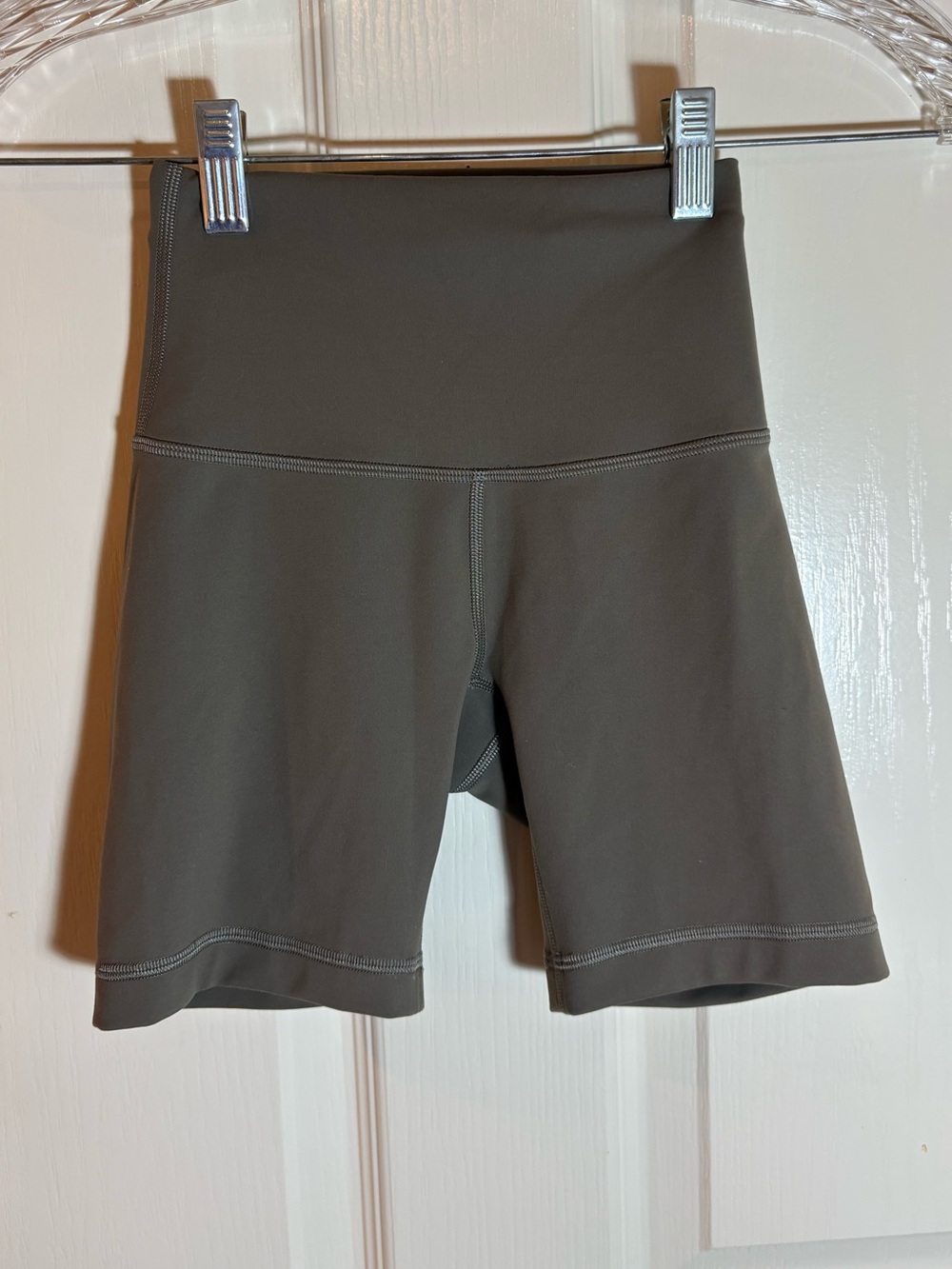 Lululemon athletica Olive Biker Shorts